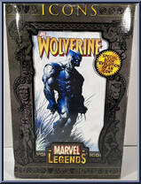 Wolverine from Marvel Legends - Icons - Series 1 manufactured by Toy Biz [Back]
