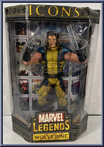 Wolverine from Marvel Legends - Icons - Series 1 manufactured by Toy Biz [Front]