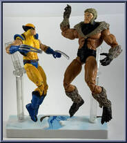 Wolverine vs Sabretooth (Closed Mouth) Action Figure