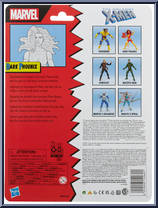 Dark Phoenix from Marvel Legends - Vintage - X-Men manufactured by Hasbro [Back]