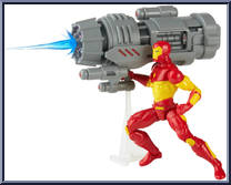 Iron Man (Deluxe) from Marvel Legends - Vintage - Iron Man manufactured by Hasbro [Loose]