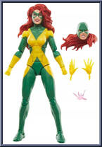 Jean Grey (X-Factor) from Marvel Legends - Vintage - X-Men manufactured by Hasbro [Loose]