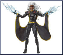 Storm (Black Outfit) from Marvel Legends - Vintage - X-Men manufactured by Hasbro [Loose]