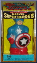 Captain America from Marvel - Mechanical manufactured by Marx [Front]