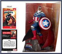 Captain America (All-New Captain America #1) from Marvel - Posed Figures manufactured by McFarlane [Loose]