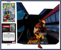 Wolverine (X-Men #1) from Marvel - Posed Figures manufactured by McFarlane [Loose]