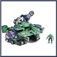 Hulk from Marvel MegaMorphs - Series 2 manufactured by Toy Biz [Front]