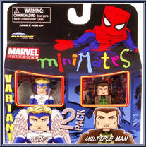 Angel / Multiple Man from Marvel Minimates - Wave 31 manufactured by Diamond Select [Front]