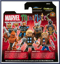 Thunderstrike (Eric Masterson) / Kronan Stone Man from Marvel Minimates - Wave 42 manufactured by Diamond Select [Back]