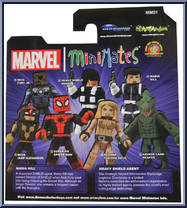 Superior Spider-Man / Nova (Sam Alexander) from Marvel Minimates - Wave 51 - Marvel Now! manufactured by Diamond Select [Back]