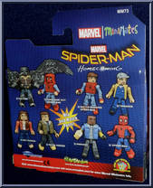 Spider-Man / Shocker from Marvel Minimates - Wave 73 - Spider-Man Homecoming manufactured by Diamond Select [Back]