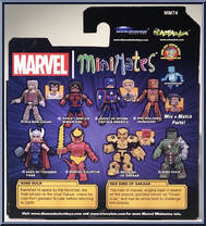Old Man Logan / Ashley Barton Spider-Girl from Marvel Minimates - Wave 74 - Greatest Stories manufactured by Diamond Select [Back]