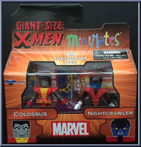 Colossus / Nightcrawler from Marvel Minimates - Wave 68 - Giant Size X-Men manufactured by Diamond Select [Front]