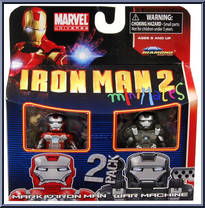 Mark V Iron Man / War Machine from Marvel Minimates - Wave 35 manufactured by Diamond Select [Front]