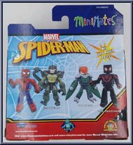 Spider-Man / Scorpion from Marvel Minimates - Walgreens - Wave  7 manufactured by Diamond Select [Back]