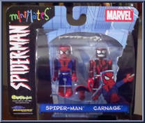 Spider-Man / Carnage from Marvel Minimates - Wave  2 manufactured by Diamond Select [Front]