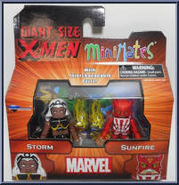 Storm / Sunfire from Marvel Minimates - Wave 68 - Giant Size X-Men manufactured by Diamond Select [Front]