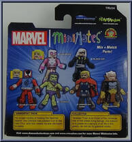 Unworthy Thor / Collector from Marvel Minimates - Toys R Us 2-Packs - Wave 24 manufactured by Diamond Select [Back]