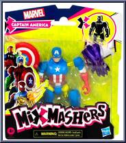 Captain America from Marvel - Mix Mashers - Avengers manufactured by Hasbro [Front]