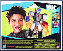 Optimus Prime from Marvel - Mix Mashers - Transformers manufactured by Hasbro [Back]