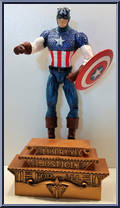 Captain America from Marvel Select - Exclusives - Disney Store manufactured by Diamond Select [Loose]