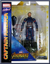 Captain America from Marvel Select - Avengers - Infinity War manufactured by Diamond Select [Front]
