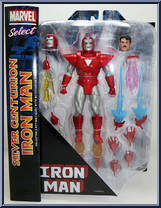 Iron Man (Silver Centurion) from Marvel Select - Basic Series manufactured by Diamond Select [Front]