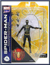 Spider-Man (Black and Gold) from Marvel Select - Exclusives - Disney Store manufactured by Diamond Select [Front]