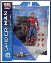 Spider-Man (Unmasked) from Marvel Select - Exclusives - Disney Store manufactured by Diamond Select [Front]