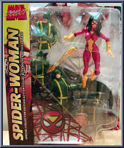 Spider-Woman (Hydra Costume) from Marvel Select - Basic Series manufactured by Diamond Select [Front]