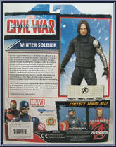 Winter Soldier from Marvel Select - Captain America - Civil War manufactured by Diamond Select [Back]