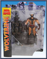 Wolverine (Brown) from Marvel Select - Basic Series manufactured by Diamond Select [Front]