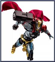 Thor from Marvel - Fighting Armor manufactured by Sentinel [Loose]