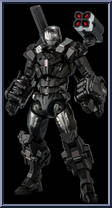 War Machine from Marvel - Fighting Armor manufactured by Sentinel [Loose]