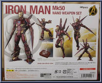 Iron Man MK-50 (Nano Weapon) from Marvel - S.H. Figuarts - Avengers Infinity War manufactured by Bandai [Back]