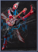 Spider-Punk from Marvel - S.H. Figuarts - Spider-Man: Across the Spider-Verse manufactured by Bandai [Loose]