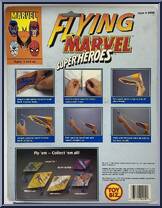 Silver Surfer from Marvel - Super Heroes - Flying Planes manufactured by Toy Biz [Back]