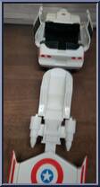 Captain America Turbo Coupe from Marvel - Super Heroes - Vehicles manufactured by Toy Biz [Loose]