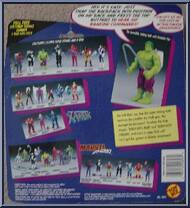 Hulk from Marvel - Super Heroes - Electronic "Talks" manufactured by Toy Biz [Back]