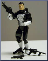 Punisher (Cap Firing Weapons) [Reissue] from Marvel - Super Heroes - Series 4 manufactured by Toy Biz [Loose]