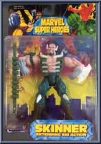 Skinner from Marvel - Super Heroes - Series 7 manufactured by Toy Biz [Front]