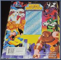 Spider-Man / Lizard from Marvel - Super Heroes - 10" 2-Packs manufactured by Toy Biz [Back]