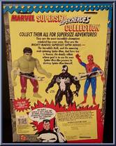 Venom from Marvel - Super Heroes - 15" Supersize manufactured by Toy Biz [Back]