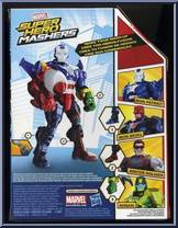 Iron Patriot from Marvel Super Hero Mashers - Basic Series manufactured by Hasbro [Back]