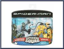 Spider-Man & Kraven from Marvel Super Hero Squad - Spider-Man Series 5 manufactured by Hasbro [Front]