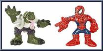 Spider-Man & The Lizard from Marvel Super Hero Squad - Spider-Man Series 3 manufactured by Hasbro [Loose]