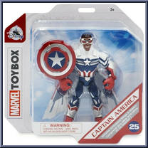 Captain America from Marvel Toybox - Basic Series manufactured by Disney [Front]