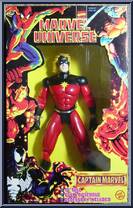 Captain Marvel from Marvel Universe - 10" Scale - Series  8 manufactured by Toy Biz [Front]