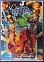 Carnage from Marvel Universe - 5" Scale - Series  2 manufactured by Toy Biz [Front]