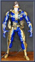 Cyclops (Cyber Armor) from Marvel Universe - 10" Scale - Series 13 manufactured by Toy Biz [Loose]